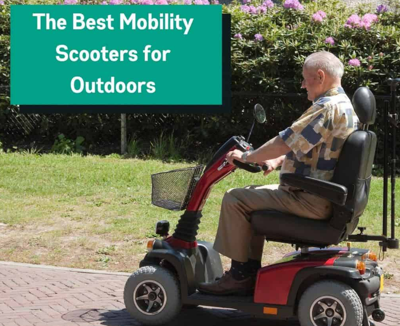 mobility scooter unfolded