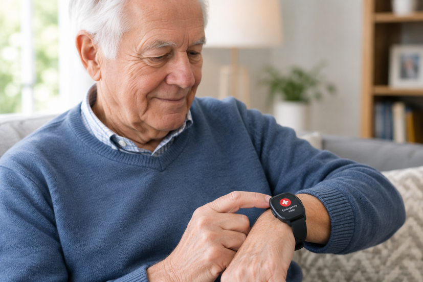 senior medical alert device