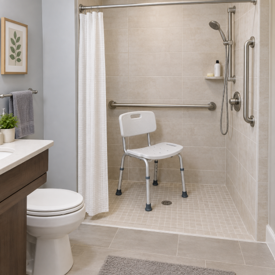 bathroom safety grab bar
